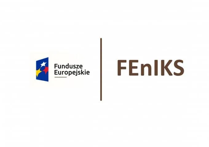 Logo programu Fundusze Europejskie na Infrastrukturę, Klimat, Środowisko (FEnIKS)